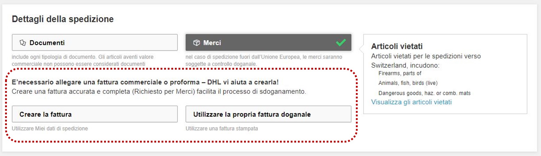 FATTURA PROFORMA SCARICARE